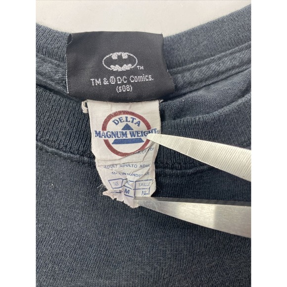 Vintage Batman Dark Knight Joker T-Shirt Size Medium Heath Ledger - Picture 4 of 7